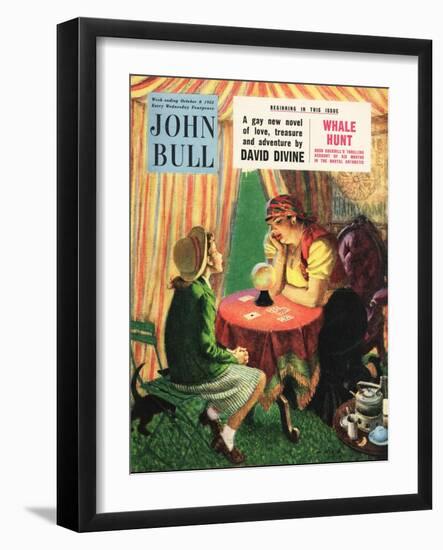 John Bull, Visions of the Future, Fortune Tellers Magazine, UK, 1950-null-Framed Giclee Print