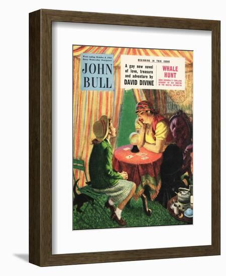 John Bull, Visions of the Future, Fortune Tellers Magazine, UK, 1950-null-Framed Giclee Print