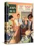 John Bull, Washing Up Dishes Magazine, UK, 1956-null-Stretched Canvas