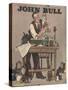 John Bull, Watch Clock Repairing Menders Man Clocks Magazine, UK, 1948-null-Stretched Canvas