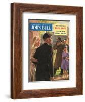 John Bull, Wedding Magazine, UK, 1950-null-Framed Giclee Print