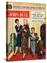 John Bull, Womens Fur Coats Saleswoman Shop Assistants Husbands Shopping Magazine, UK, 1957-null-Stretched Canvas