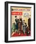 John Bull, Womens Fur Coats Saleswoman Shop Assistants Husbands Shopping Magazine, UK, 1957-null-Framed Giclee Print