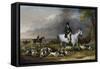 John Burgess of Clipstone, Nottinghamshire, on a Favourite Horse, with His Harriers-John Ferneley-Framed Stretched Canvas