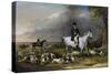 John Burgess of Clipstone, Nottinghamshire, on a Favourite Horse, with His Harriers-John Ferneley-Stretched Canvas