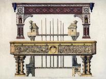 Wrought Iron Grilles, 19th Century-John Burley Waring-Giclee Print