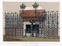 Wrought Iron Grilles, 19th Century-John Burley Waring-Giclee Print