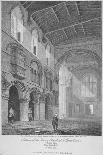 Interior View of the Church of St Bartholomew-The-Great, Smithfield, City of London, 1809-John Burnet-Giclee Print