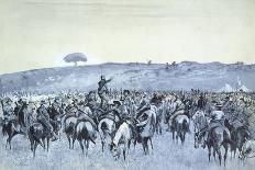 The Boer General De Wet with His Command, 1900-John Burnet-Giclee Print