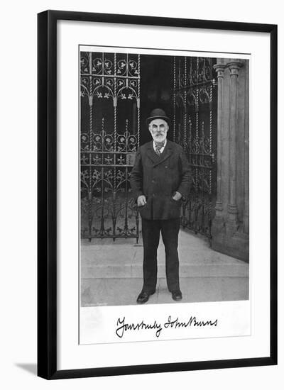 John Burns, Politician-Sir Benjamin Stone-Framed Photographic Print