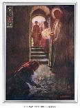 Christian and Hopeful in Doubting Castle-John Byam Liston Shaw-Giclee Print
