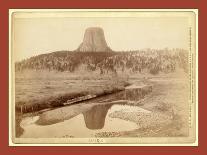 Giant Bluff. Elk Canyon on Black Hills and Ft. P. R.R.-John C.H. Grabill-Art Print