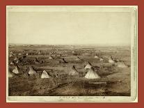 The Cavalier. the Young Soldier and His Horse on Duty [A]T Camp Cheyenne-John C. H. Grabill-Giclee Print