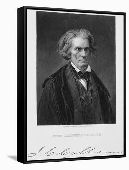 John Caldwell Calhoun-Henry Bryan Hall-Framed Stretched Canvas