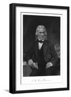 John Caldwell Calhoun-Alonzo Chappel-Framed Art Print