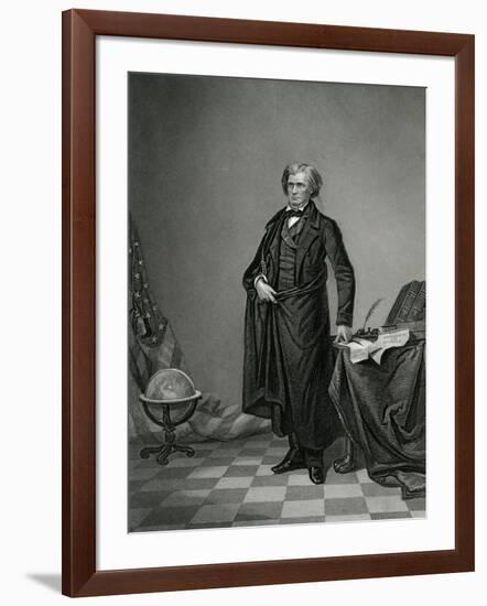 John Caldwell Calhoun-Alonzo Chappel-Framed Art Print