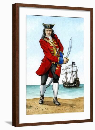 John 'Calico Jack' Rackham, (1680-172), English Pirate Captain-Karen Humpage-Framed Giclee Print