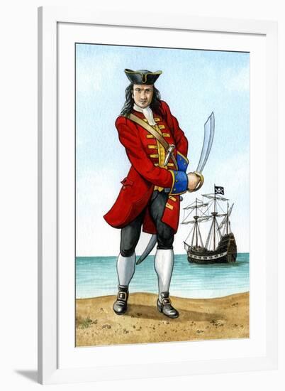 John 'Calico Jack' Rackham, (1680-172), English Pirate Captain-Karen Humpage-Framed Giclee Print