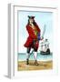 John 'Calico Jack' Rackham, (1680-172), English Pirate Captain-Karen Humpage-Framed Premium Giclee Print