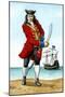 John 'Calico Jack' Rackham, (1680-172), English Pirate Captain-Karen Humpage-Mounted Premium Giclee Print