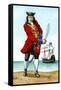 John 'Calico Jack' Rackham, (1680-172), English Pirate Captain-Karen Humpage-Framed Stretched Canvas
