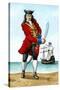 John 'Calico Jack' Rackham, (1680-172), English Pirate Captain-Karen Humpage-Stretched Canvas