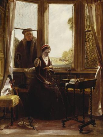 Lady Jane Grey and Roger Ascham, 1853
