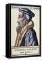 John Calvin (1509-1564). French Theologian and Pastor during the Protestant Reformation.-Tarker-Framed Stretched Canvas