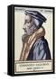 John Calvin (1509 1564). French Theologian and Pastor During the Protestant Reformation-null-Framed Stretched Canvas