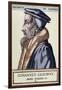 John Calvin (1509 1564). French Theologian and Pastor During the Protestant Reformation-null-Framed Giclee Print