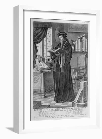 John Calvin-Johannes & Mortier, Cornelis Covens-Framed Giclee Print