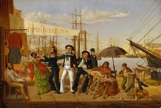 After a Long Cruise, 1857-John Carlin-Mounted Giclee Print