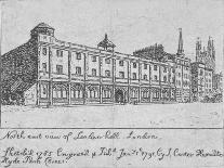 North-East View of Leadenhall, City of London, 1791-John Carter-Giclee Print