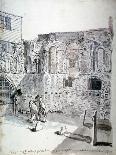 St Michael's Crypt, Aldgate, London, 1784-John Carter-Giclee Print