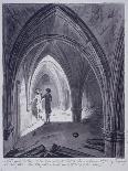 View in the Undercroft of the Church of St Etheldreda, Ely Place, Holborn, London, 1786-John Carter-Giclee Print