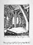 Plan of Vaulting in St Michael's Crypt, Aldgate, London, 1784-John Carter-Giclee Print