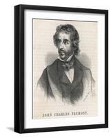 John Charles Fremont American Soldier and Explorer-null-Framed Art Print