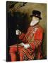 John Charles Montague, Yeoman of the Guard, 1876-John Everett Millais-Stretched Canvas