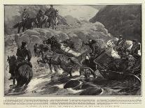 The Earthquake at Calcutta, Polo Players in an Unpleasant Predicament-John Charlton-Giclee Print