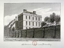 Remains of Thomas Pope's House, Mill Lane, Bermondsey, London, 1808-John Chessell Buckler-Giclee Print