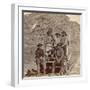 John Chinaman on the Rail Road, C.1870-null-Framed Premium Giclee Print