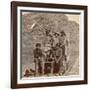 John Chinaman on the Rail Road, C.1870-null-Framed Giclee Print