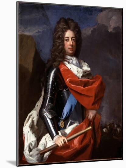 John Churchill (1650-1722) 1st Duke of Marlborough, C.1702-Michael Dahl-Mounted Giclee Print