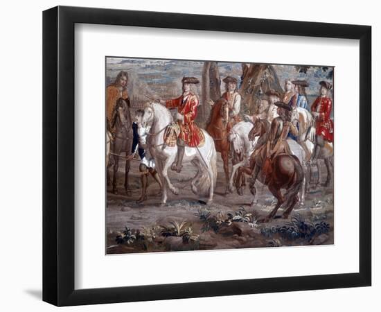 John Churchill, Duke of Marlborough (1650-172) English Soldier, at Battle of Blenheim, 1704-null-Framed Giclee Print