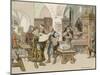 John Cicero Attending the First Book Printer in Stendal in 1490-Carl Rohling-Mounted Giclee Print