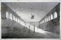 Interior View of the Riding House, Hyde Park, London, C1811-John Claude Nattes-Giclee Print