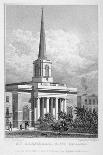 Church of St Barnabas, King Square, Bunhill Fields, Finsbury, London, 1828-John Cleghorn-Stretched Canvas