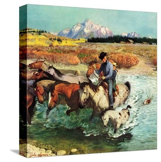 Stretched Canvas Print, , large