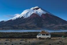 Cotopaxi National Park, Snow-Capped Cotopaxi Volcano-John Coletti-Photographic Print