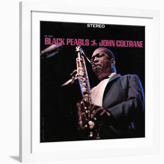 John Coltrane - Black Pearls-null-Framed Art Print